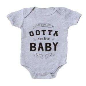You gotta see the baby onesie
