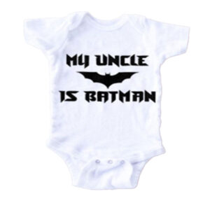 My auncle is batman onesie