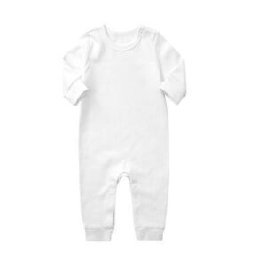 Baby White Pajamas-pajamas-Lavendersun