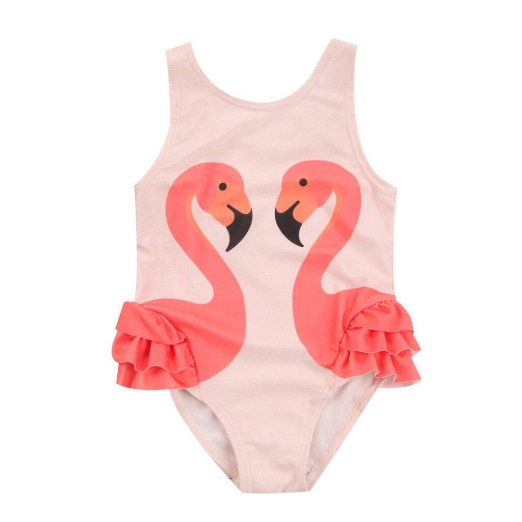 Charming Flamingo Swimsuit-swimsuit-Lavendersun