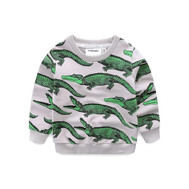 Croc Snapper Sweater-sweater-Lavendersun