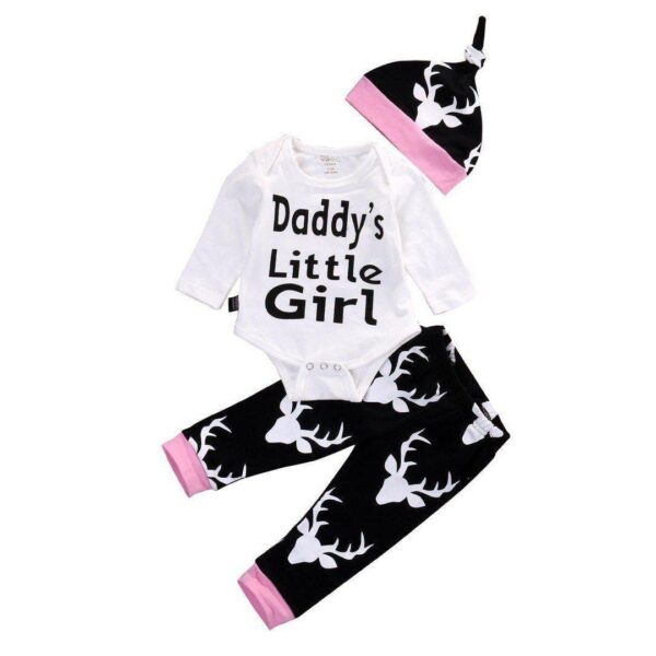 Daddy's Little Girl 3 Piece Set-outfit-Lavendersun