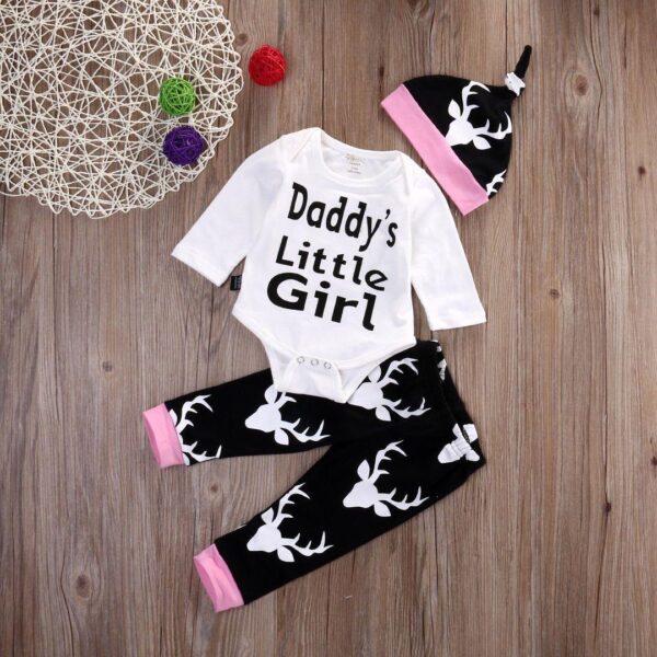 Daddy's Little Girl 3 Piece Set-outfit-Lavendersun