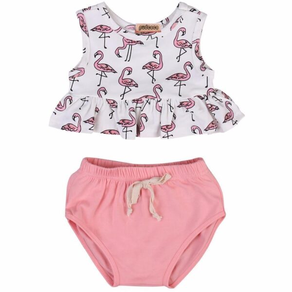 Flamingo 2 Piece Set-outfit-Lavendersun