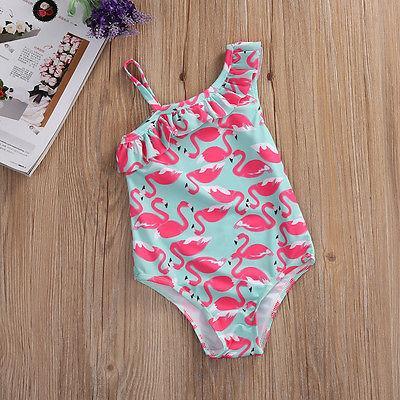 Flamingo Party Swimsuit-swimsuit-Lavendersun