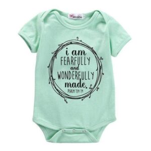 I Am Fearfully And Wonderfully Made Onesie-onesie-Lavendersun