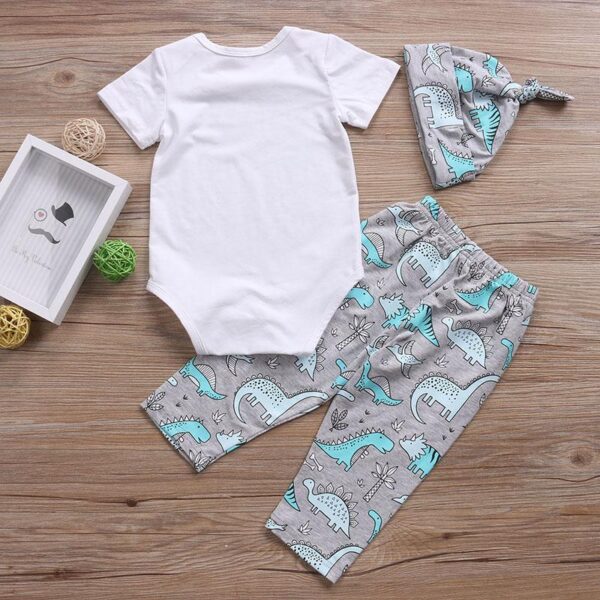 I Love You In Dinosaur 3 Piece Set-outfit-Lavendersun