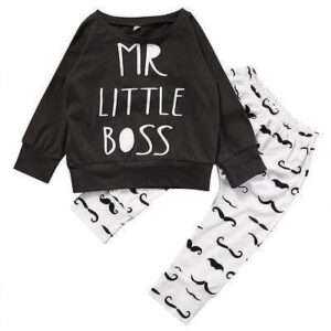 Little Boss 2 Piece Set-outfit-Lavendersun
