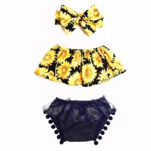Little Daffodil 3 Piece Set-outfit-Lavendersun