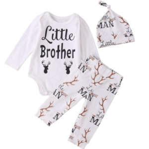 Little Elk Brother 3 Piece Set-outfit-Lavendersun