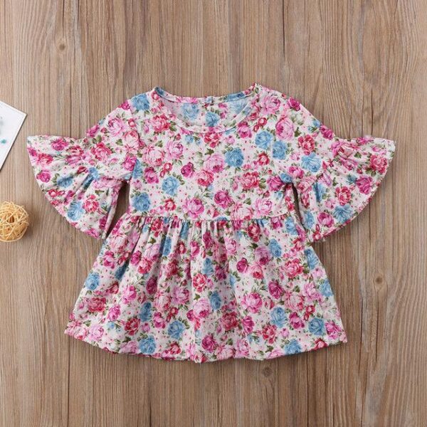 Little Flowered Dress-dress-Lavendersun