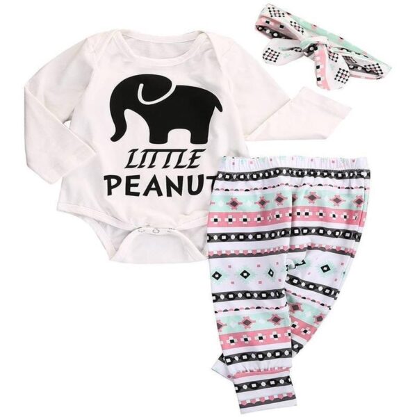 Little Peanut 3 Piece Set-outfit-Lavendersun