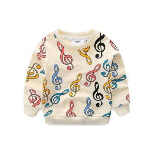 Musical Tune Sweater-Lavendersun
