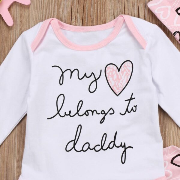My Heart Belongs To Daddy 3 Piece Set-outfit-Lavendersun