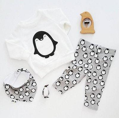 Pingu 2 Piece Set-outfit-Lavendersun