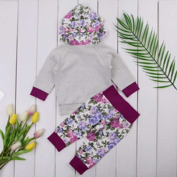 Purple Flowers 2 Piece Set-outfit-Lavendersun