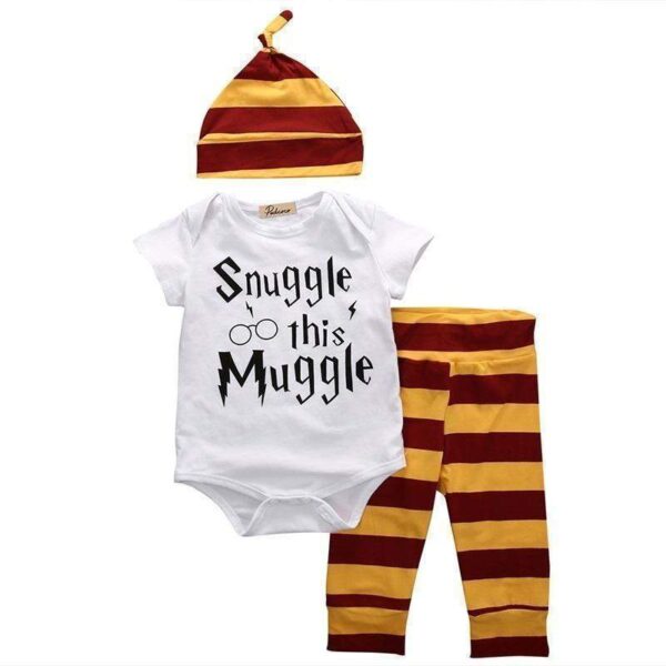 Snuggle This Muggle Harry Potter 3 Piece Set-outfit-Lavendersun