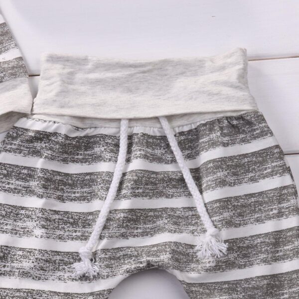 Striped Grey 3 Piece Set-outfit-Lavendersun