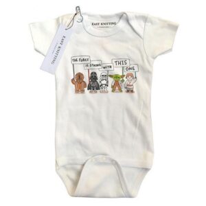 The Force Is Strong With This One Onesie-onesie-Lavendersun