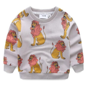 Weird Lion Sweater-sweater-Lavendersun