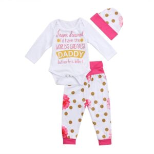 World's Greatest Daddy 3 Piece Set-outfit-Lavendersun